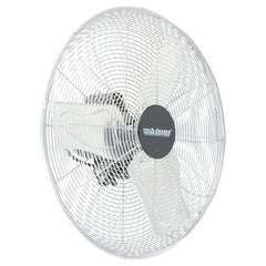 PRO-SOURCE - 24" Blade, 1/4 hp, 5,200, 6,000 & 7,700 CFM, Industrial Circulation Fan - Back-Mounted, 120 VAC Volts, 1.60-1.90 Amps, 3 Speed - Makers Industrial Supply