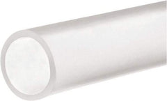 Value Collection - 3/16" ID x 5/16" OD, 1/16" Wall Thickness, 10' Long, Silicone Tube - Clear, 40 Max psi, 70A Hardness, -120 to 480°F - Makers Industrial Supply