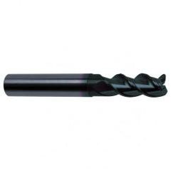 5/16" Dia. - 3" OAL - 45° Helix Super-A Carbide End Mill - 3 FL - Makers Industrial Supply