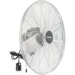 PRO-SOURCE - 30" Blade, 1/4 hp, 5,300, 6,200 & 7,800 CFM, Oscillating Industrial Circulation Fan - Back-Mounted, 120 VAC Volts, 1.60-1.90 Amps, 3 Speed - Makers Industrial Supply