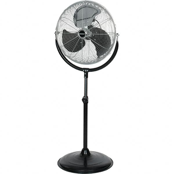 PRO-SOURCE - 20" Blade, 1/3 hp, 6,039 Max CFM, Standing Fan - 3 Speed - Makers Industrial Supply