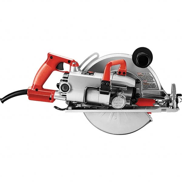 Skilsaw - 15 Amps, 10-1/4" Blade Diam, 4,700 RPM, Electric Circular Saw - 120 Volts, 8' Cord Length, 7/8" Arbor Hole, Left Blade - Makers Industrial Supply