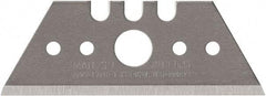 Martor USA - 100 Piece, Carbon Steel, Utility Knife Blade - 2.09" Long - Makers Industrial Supply