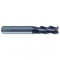 3.7mm Dia. - 57mm OAL - 3 FL Variable Helix Firex Carbide End Mill - Makers Industrial Supply