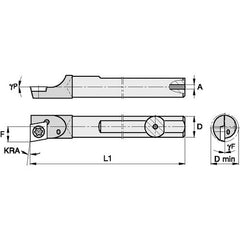 CCBI31260R CARBIDE SHANK BORING BAR - Exact Industrial Supply