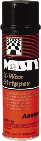 Misty - Aerosol Stripper - Use on Floors - Makers Industrial Supply