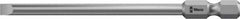 Wera - 4.5mm Slotted Screwdriver Bit - 1/4" Drive, 2" OAL - Makers Industrial Supply