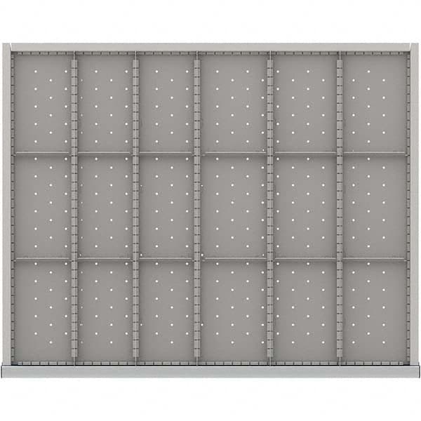 LISTA - 18-Compartment Drawer Divider Layout for 3.15" High Drawers - Makers Industrial Supply