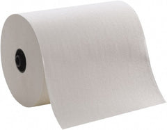 Georgia Pacific - Hard Roll of 1 Ply White Paper Towels - Makers Industrial Supply