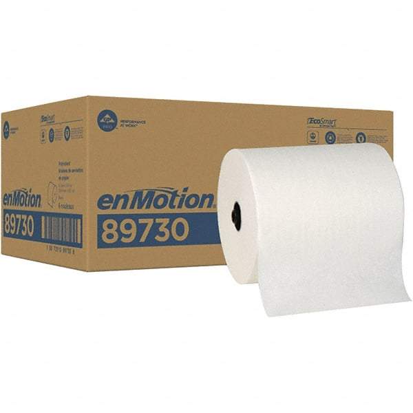 Georgia Pacific - Hard Roll of 1 Ply White Paper Towels - 8-3/16" Wide, 550' Roll Length - Makers Industrial Supply