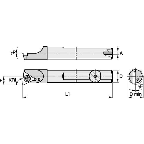 QCBM122545R CARBIDE SHANK BORING - Exact Industrial Supply