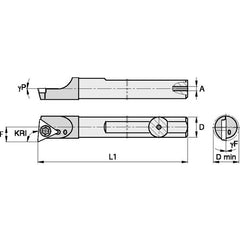 QCBM122545R CARBIDE SHANK BORING - Exact Industrial Supply