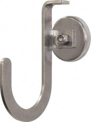 Mag-Mate - 42 Lb Capacity, 3-1/4" Projection, 304 Stainless Steel Magnetic J Hook - 5" OAL - Makers Industrial Supply