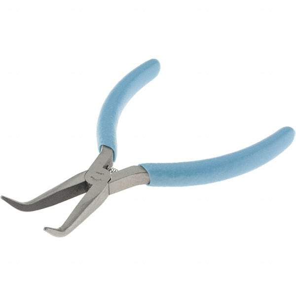 Xcelite - 6-3/4" Long, 3" Jaw Length, Smooth Jaw, Long Nose/Bent Nose Plier - Makers Industrial Supply