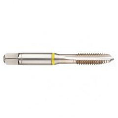 M10x1.5 6H 3-Flute Cobalt Yellow Ring Spiral Point Plug Tap-Bright - Makers Industrial Supply