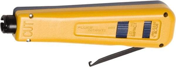 Fluke Networks - 3 Piece, Punchdown Termination Tool - Comes in Clam Shell - Makers Industrial Supply