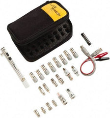 Fluke Networks - 24 Piece, Data & Video Kit - Comes in Clam Shell - Makers Industrial Supply