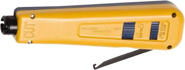 Fluke Networks - 1 Piece, Punchdown Termination Tool - Comes in Clam Shell - Makers Industrial Supply