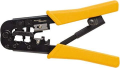 Fluke Networks - 1 Piece, Terminal Crimper & Wire Cutter - Comes in Clam Shell - Makers Industrial Supply