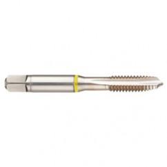 42437 2B 3-Flute Cobalt Yellow Ring Spiral Point Plug Tap-Bright - Makers Industrial Supply