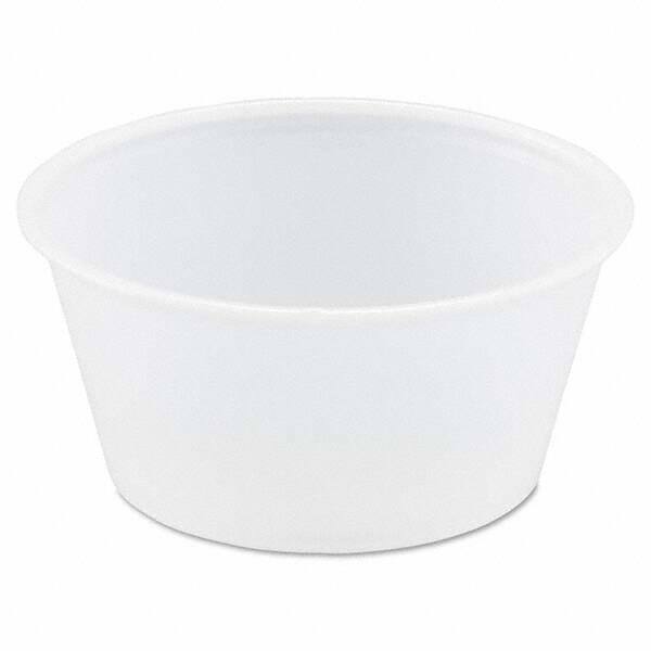 DART - Polystyrene Portion Cups, 3.25 oz, Translucent, 250/Bag, 10 Bags/Carton - Makers Industrial Supply