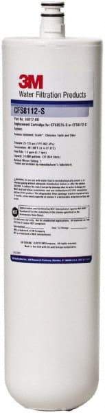 3M - 3-3/16" OD, 1µ, Polypropylene Replacement Cartridge for 3M/CUNO Commerical Foodservice Systems - 12-7/8" Long, Reduces Particulate, Tastes, Odors, Chlorine & Scales - Makers Industrial Supply