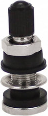 Milton - Clamp-In Tubeless Tire Valve - For Rim Holes 5/8", Rim Holes .453 - Makers Industrial Supply