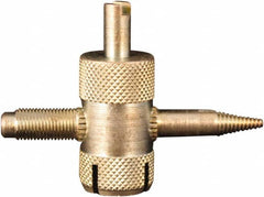 Milton - 4-Way Valve Tool - For Large Bore Tire Valves - Makers Industrial Supply