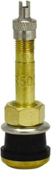 Milton - Clamp-In Tubeless Tire Valve - For Trucks, Buses - Makers Industrial Supply