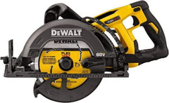 DeWALT - 60 Volt, 7-1/4" Blade, Cordless Circular Saw - 5,800 RPM, Lithium-Ion Batteries Not Included - Makers Industrial Supply