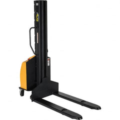 Vestil - Battery Operated Lifts Type: Narrow Mast Stacker Load Capacity (Lb.): 1,500 - Makers Industrial Supply