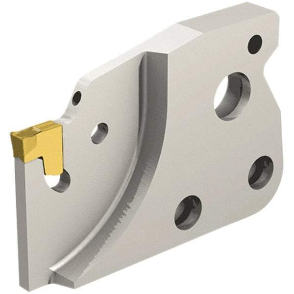 Iscar - Left Hand Cut Indexable Grooving Cartridge - TAG N-A, TAG N-C/W/M, TAG N-J/JS/JT, TAG N-LF, TAG N-MF, TAG N-UT, TAG R/L-C, TAG R/L-J/JS Insert Style - Makers Industrial Supply