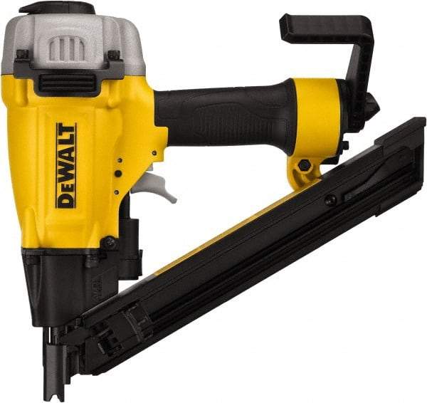 DeWALT - 1-1/2" Nail Length, 0.113 to 0.148" Nail Diam, Metal Connector Air Nailer - 70 to 120 psi - Makers Industrial Supply