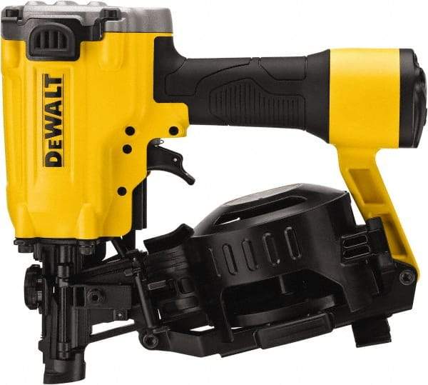 DeWALT - 3/4 to 1-3/4" Nail Length, 0.12" Nail Diam, Roofing Air Nailer - 70 to 120 psi - Makers Industrial Supply