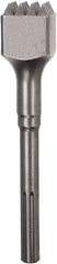 DeWALT - 1-3/4" Head Width, 10" OAL, 3/4" Shank Diam, Bushing Tool Chisel - SDS Max Drive, SDS Max Shank, Steel - Makers Industrial Supply