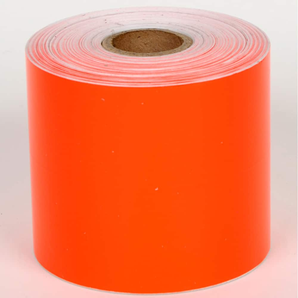 Cobra Systems - Labels, Ribbons & Tapes; Type: Vinyl Tape ; Color: Red ; For Use With: VNM4PRO ; Width (Inch): 4 ; Length (Feet): 75 ; Material: Vinyl - Exact Industrial Supply