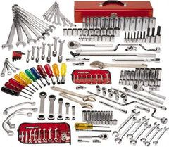 Proto - 194 Piece 1/4, 3/8 & 1/2" Drive Master Tool Set - Comes in Top Chest - Makers Industrial Supply