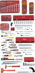 Proto - 157 Piece 3/8 & 1/2" Drive Master Tool Set - Comes in Top Chest - Makers Industrial Supply