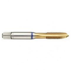 17624 2B 3-Flute PM Cobalt Blue Ring Spiral Point Plug Tap-TiN - Makers Industrial Supply