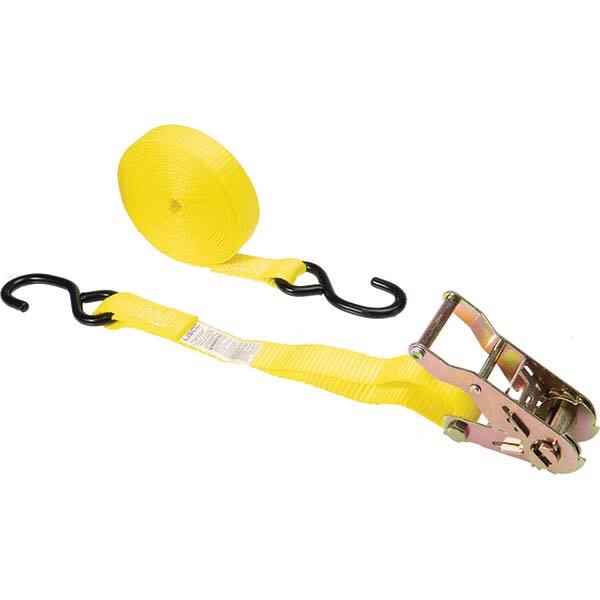 US Cargo Control - Slings & Tiedowns (Load-Rated) Type: Ratchet Tie Down Width (Inch): 1 - Makers Industrial Supply