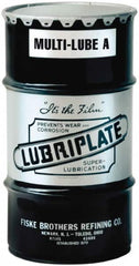 Lubriplate - 120 Lb Drum Calcium Extreme Pressure Grease - Beige, Extreme Pressure, 210°F Max Temp, NLGIG 2, - Makers Industrial Supply