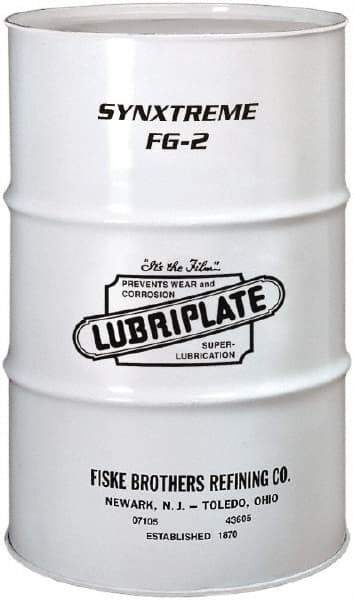 Lubriplate - 400 Lb Drum Calcium Extreme Pressure Grease - Tan, Extreme Pressure, Food Grade & High/Low Temperature, 450°F Max Temp, NLGIG 2, - Makers Industrial Supply