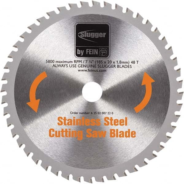 Fein - Wet & Dry-Cut Saw Blades Blade Diameter (Inch): 7-1/4 Blade Material: Carbide-Tipped - Makers Industrial Supply