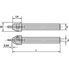 ATBM16100 A SERIES STEEL TOOLHOLDER - Exact Industrial Supply