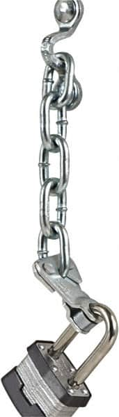 Sav-Lok - Chain Assembly - For Use with Padlocks with Shackles from 5/16 to 3/8" - Makers Industrial Supply