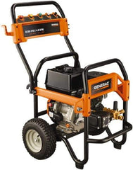 Generac Power - Gas, 12.3 hp, 4,200 psi, 4 GPM, Cold Water Pressure Washer - Annovi Reverberi\x99 Triplex Pump, 35' x 420" Hose - Makers Industrial Supply