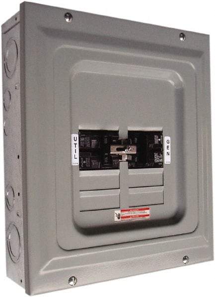 Generac Power - 100 Amp, Power Generator Transfer Switch - For Use with Portable Generator - Makers Industrial Supply