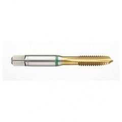 1-1/8-7 2B -Flute Cobalt Green Ring Spiral Point Plug Tap-TiN - Makers Industrial Supply
