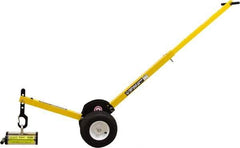 Mag-Mate - 400 Lb Load Capacity, Lift Magnet Dolly - 12" High x 41" Long x 13" Wide, 2 Poles - Makers Industrial Supply