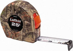 Lufkin - 25' x 1" Tape Measure - 1/16" Graduation - Makers Industrial Supply